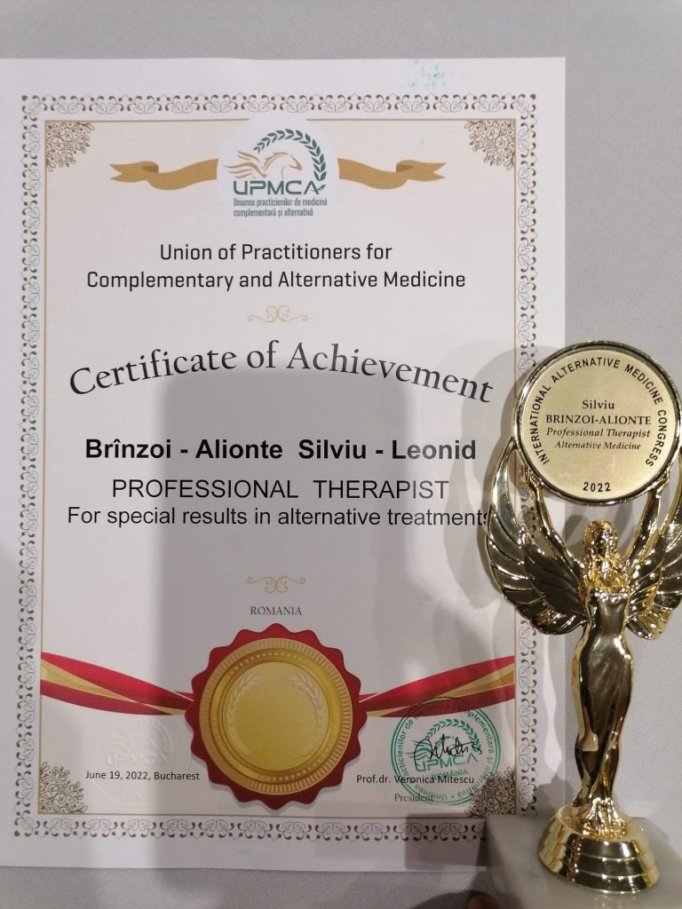 Terapeut Silviu Brinzoi a castigatGold Medal